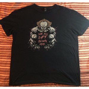 ‘Gym Shirts For Characters That Definitely Don’t Lift - We All Lift Down Here XL